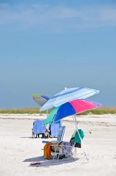 Beach Items Stock Photos