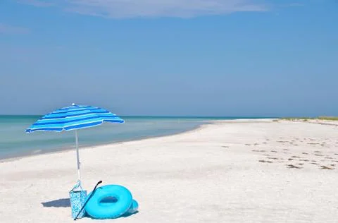 Beach Items Stock Photos
