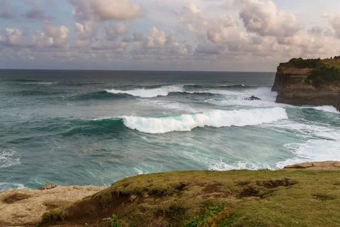 Beach in Java Indian ocean Klayar beach, Indonesia Java Copyright: xZoonar... Stock Photos