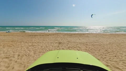 Beach Jeeping Stock-Footage 235846960