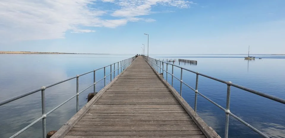 Beach Jetty Stock Photos
