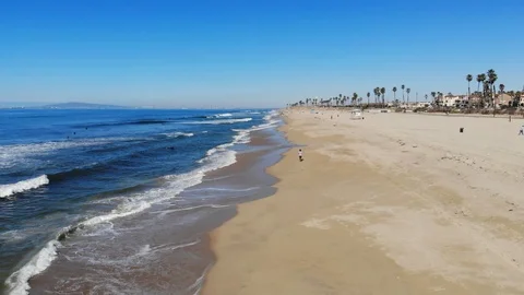 Beach Jog Stock Footage 103784282