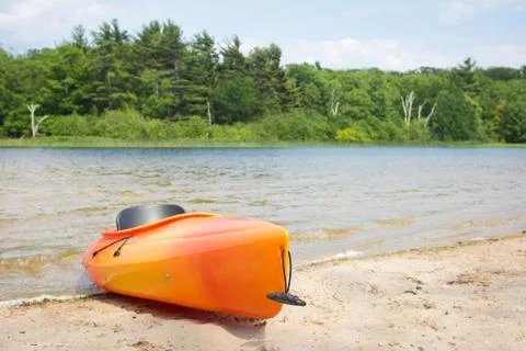 Beach Kayak Stock Photos
