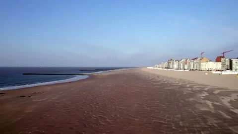 Beach-Knokke-Heist Stock Footage 239614227