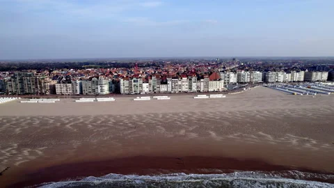 Beach-Knokke-Heist Stock Footage 239614320
