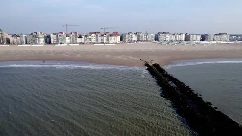 Beach-Knokke-Heist Stock Footage 239614697