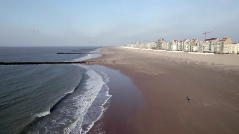 Beach-Knokke-Heist Stock Footage 239617385