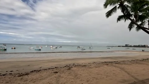 The Beach known as Punta Verde in Maceio Brazil Stock Footage 312896507