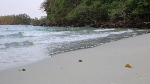 Beach at Koh Kood  Stock Footage 127858400
