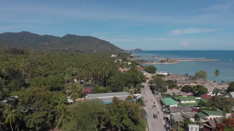 Beach in Koh Phangan Stock Footage 260461021