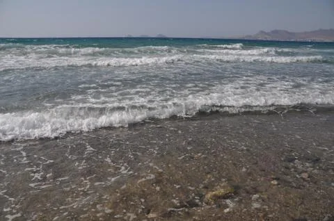 Beach in kos Stock Photos