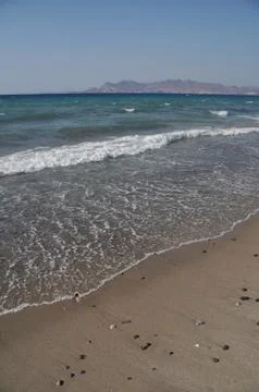Beach in kos Stock Photos
