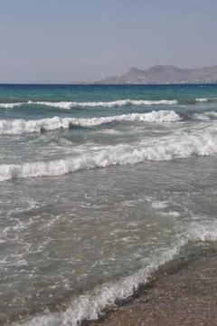 Beach in kos Stock Photos