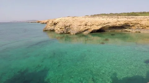 A beach of Koufonissi, Greece Stock Footage