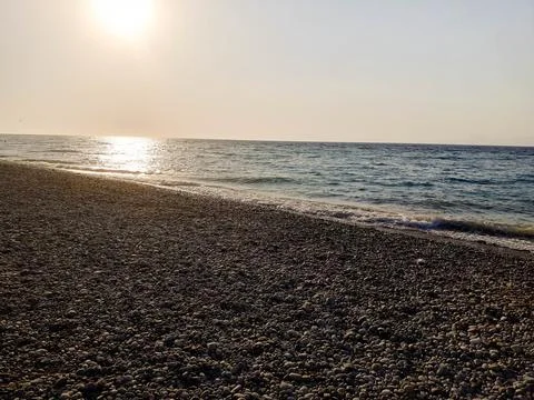 Beach in Lalyssos 写真素材