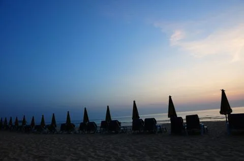 Beach landscape Stock Photos