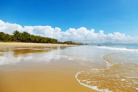 Beach landscape Foto stock