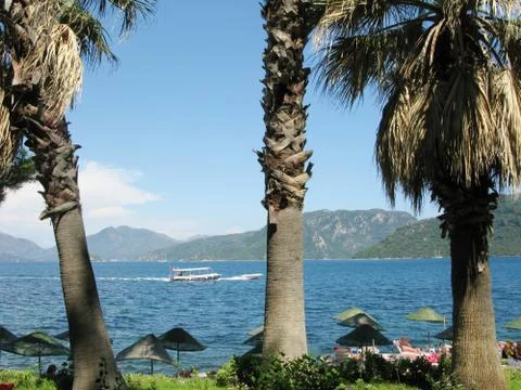 Beach landscape Stock Photos