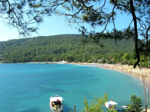Beach landscape Stock Photos