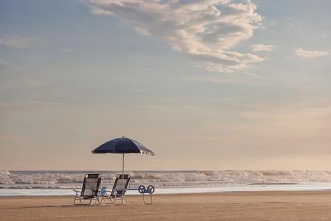 Beach landscape Stock Photos
