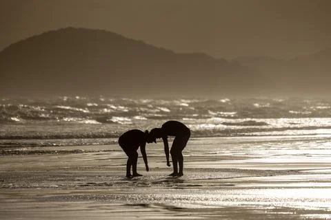 Beach landscape Stock Photos
