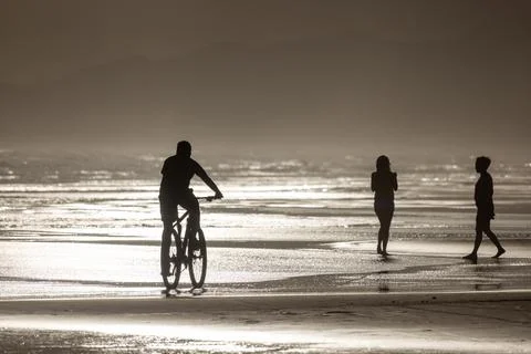 Beach landscape Stock Photos