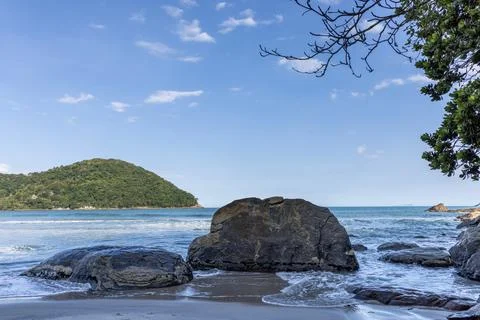 Beach landscape Stock Photos