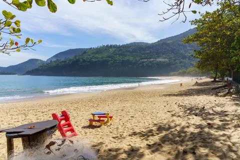 Beach landscape Stock Photos