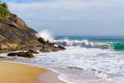 Beach landscape Stock Photos