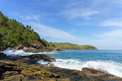 Beach landscape Stock Photos