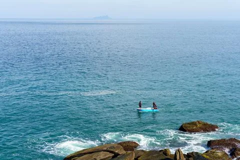 Beach landscape Stock Photos
