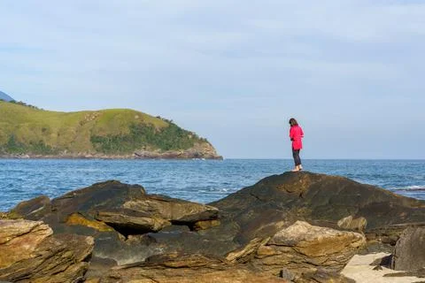 Beach landscape Stock Photos