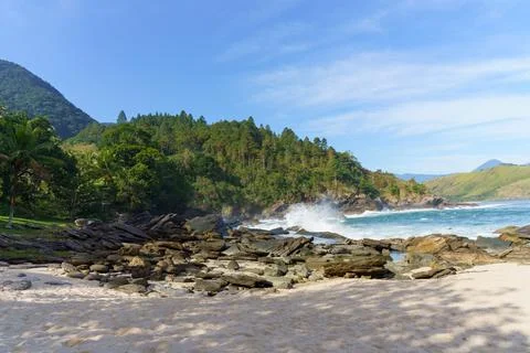 Beach landscape Stock Photos