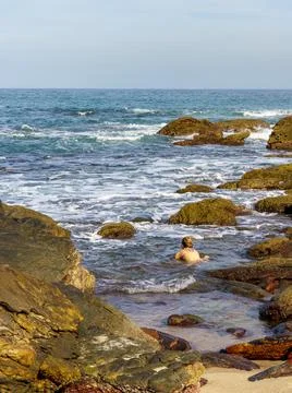 Beach landscape Stock Photos