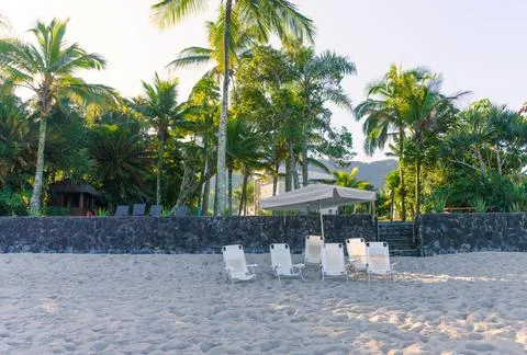 Beach landscape Stock Photos