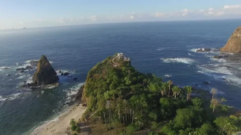 Beach Landscape View Stock Footage 190020305