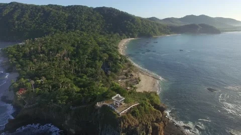 Beach Landscape View Stock Footage 190022658