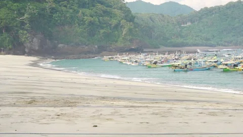 Beach Landscape View Stock Footage 190026061