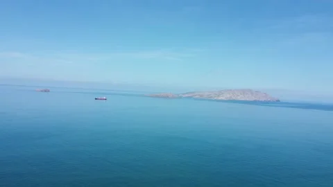 Beach landscapes from a drone Stock Footage 292836636