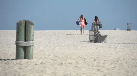 Beach Life (17 of 27) Stock Footage 45180217