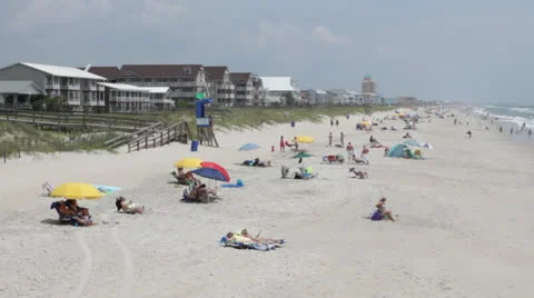 Beach life 3 Stock Footage 24413201