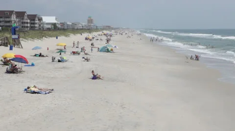 Beach life 3b, static Stock Footage 24414178