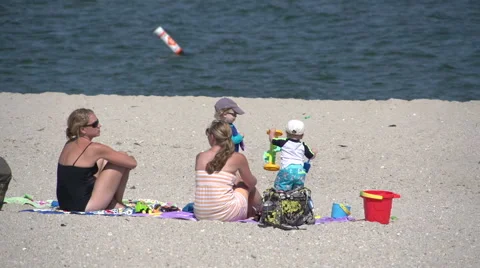 Beach Life (6 of 27) Stock Footage 45180487