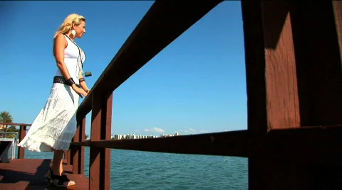 Beach Lifestyle Stock Footage 262977
