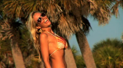 Beach Lifestyle Stock Footage