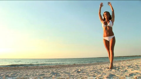 Beach Lifestyle Stock Footage 263715