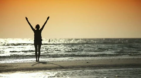 Beach Lifestyle Stock Footage 729751