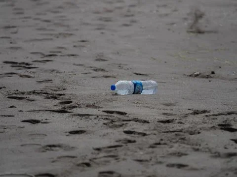 Beach litter Stock Photos