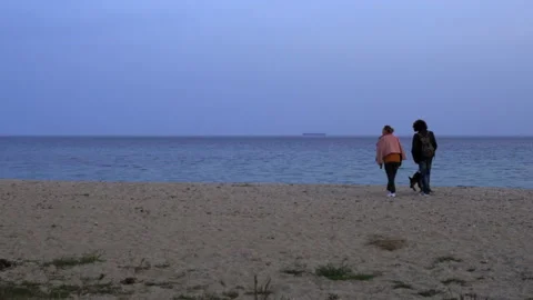 Beach lockdown 스톡 동영상 154547085