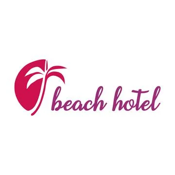 Beach Logo Illustrazione stock